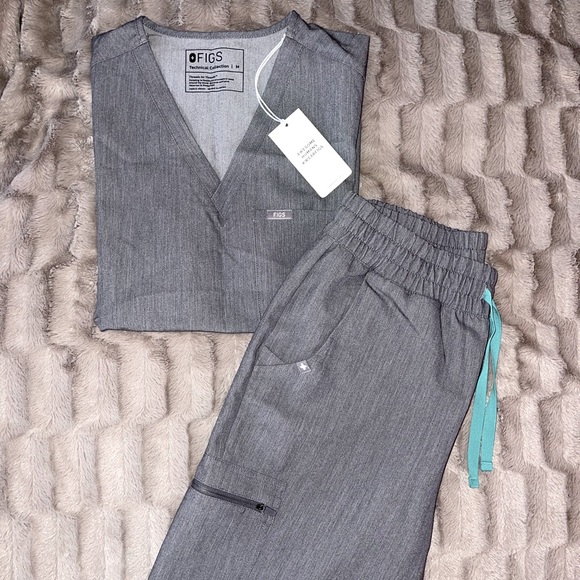 Figs Pants - Figs Graphite Scrub Set
